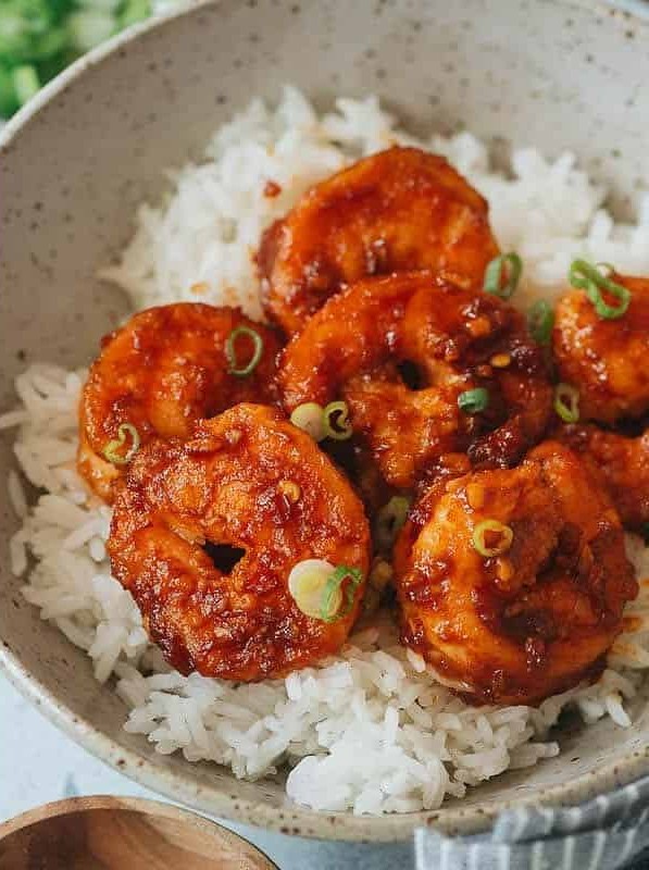 Chinese Chili Garlic Shrimp