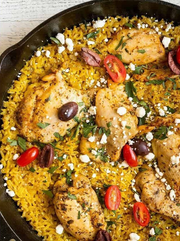 Mediterranean Chicken and Rice