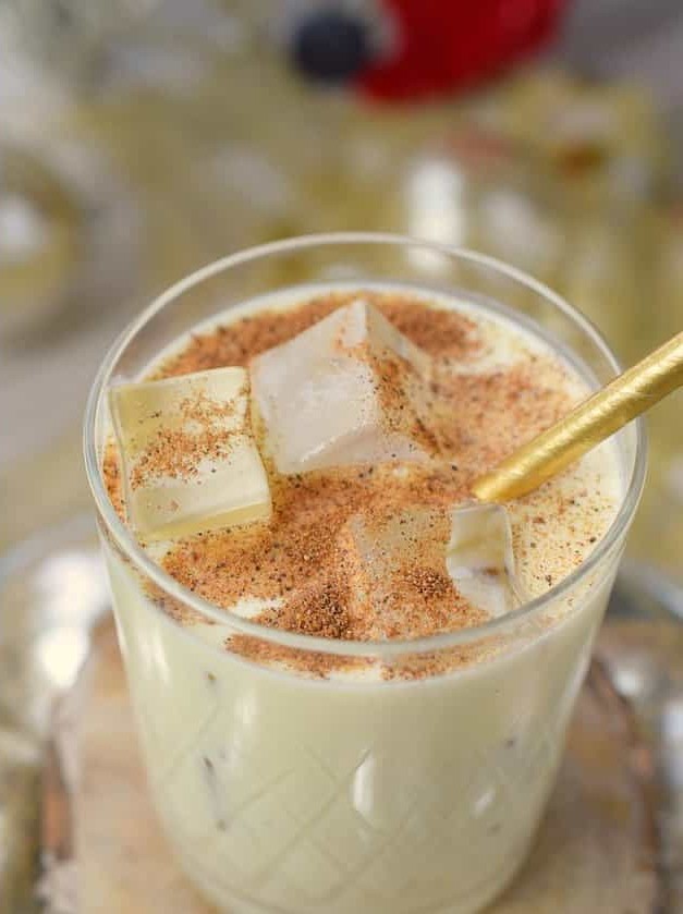 Eggnog Amaretto Cocktail