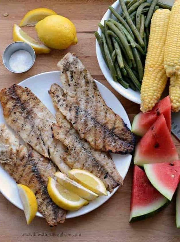 Grilled Fish Fillets