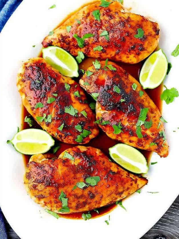 Baked Honey Soy Chicken Breasts