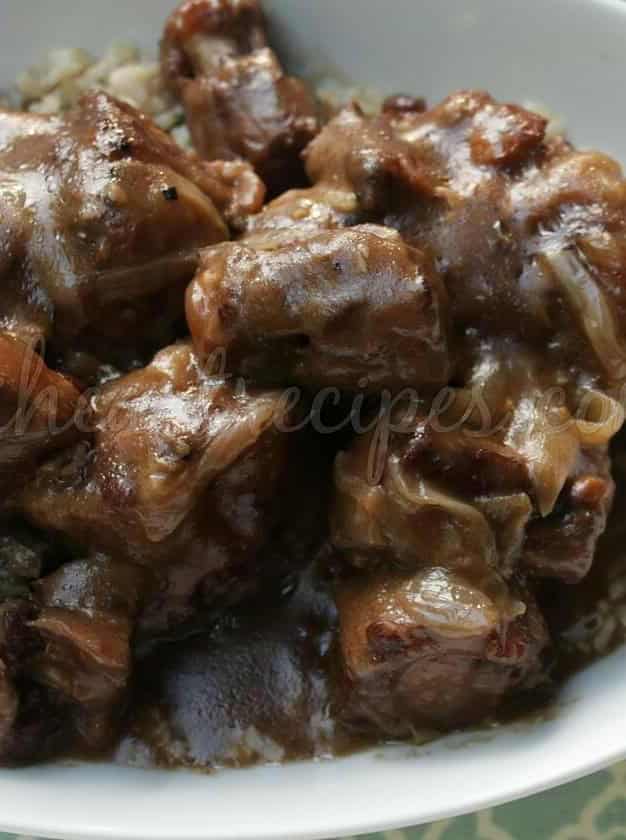 Southern Smothered Oxtails