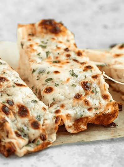 Small Batch Roasted Garlic Cheese Bread