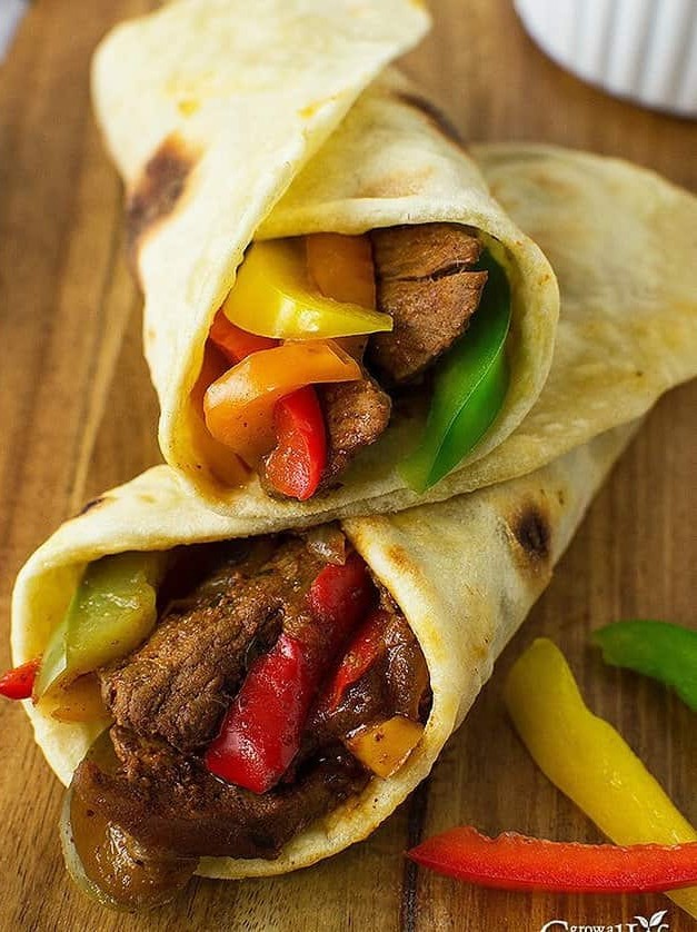 Chili-Lime Beef Steak Fajitas