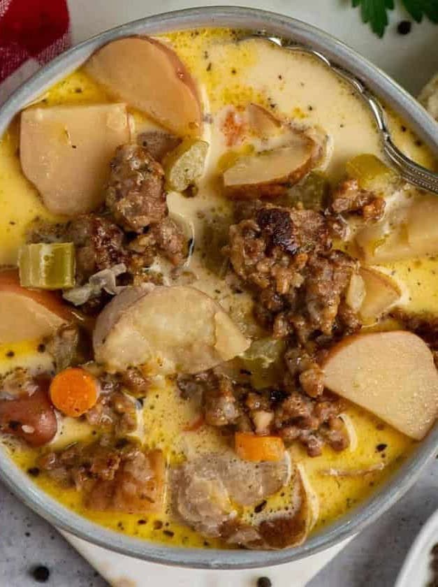 Crock Pot Sausage Potato Soup