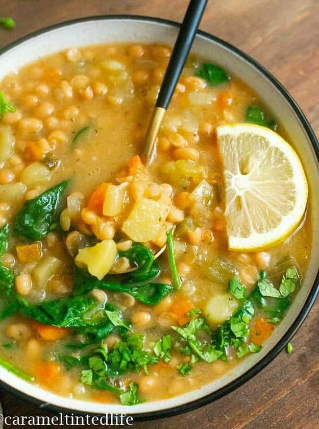 Instant Pot White Bean Soup