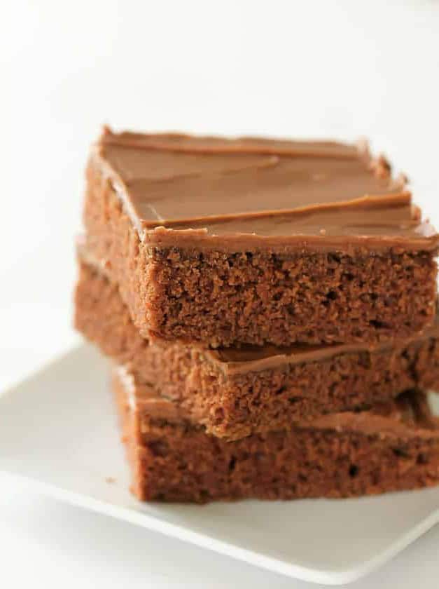 Texas Sheet Cake Brownies