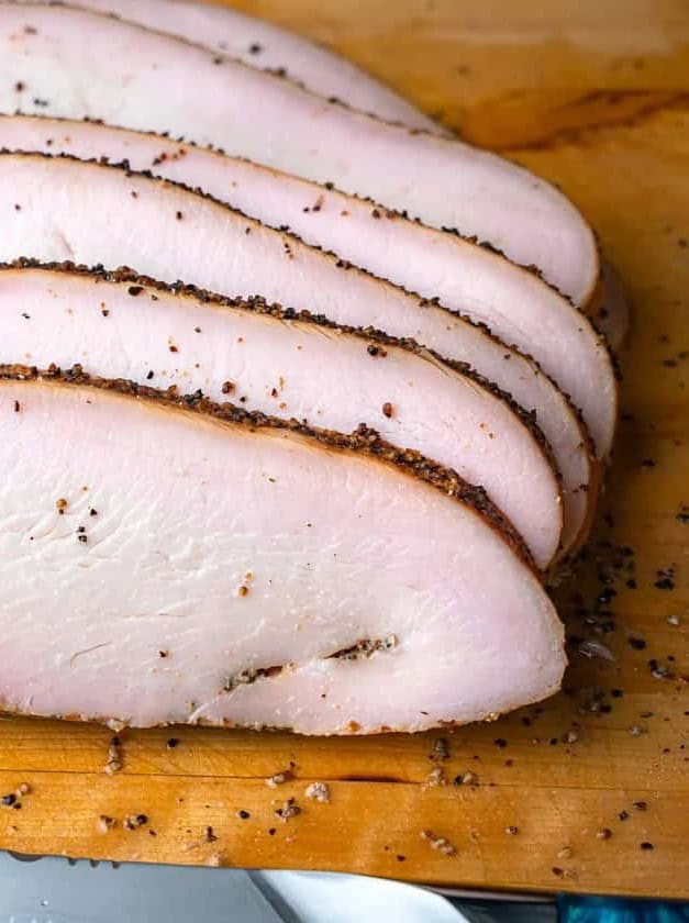 Texas Smoked Turkey Breast Pellet Grill