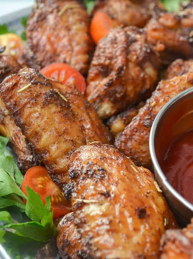 Keto Air Fryer Chicken Wings