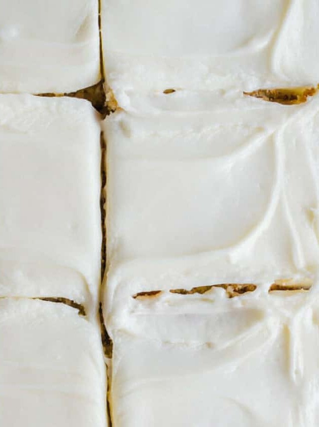 Frosted Banana Bars