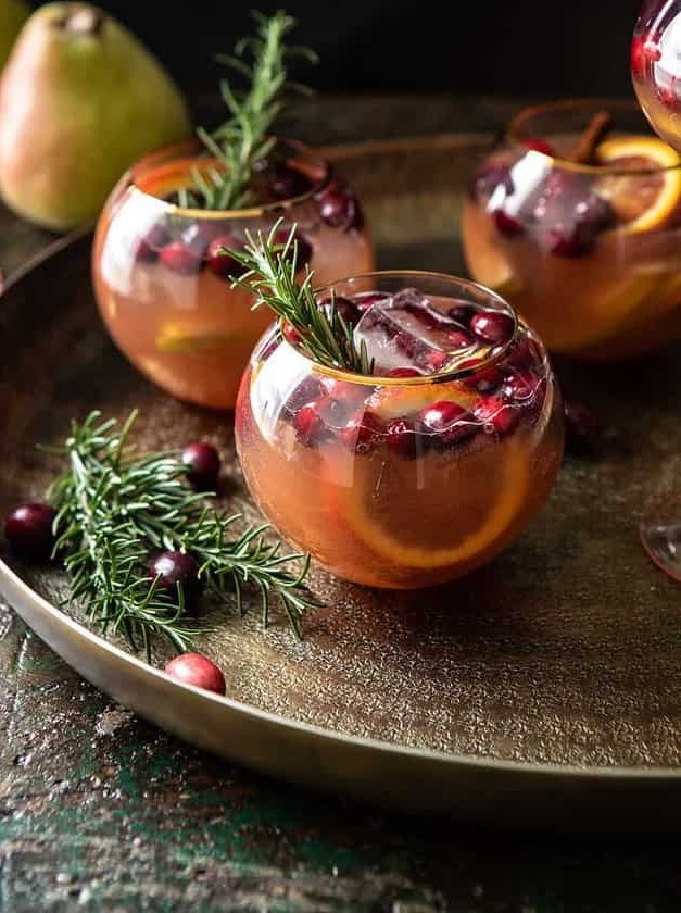 Holiday Pear Sangria