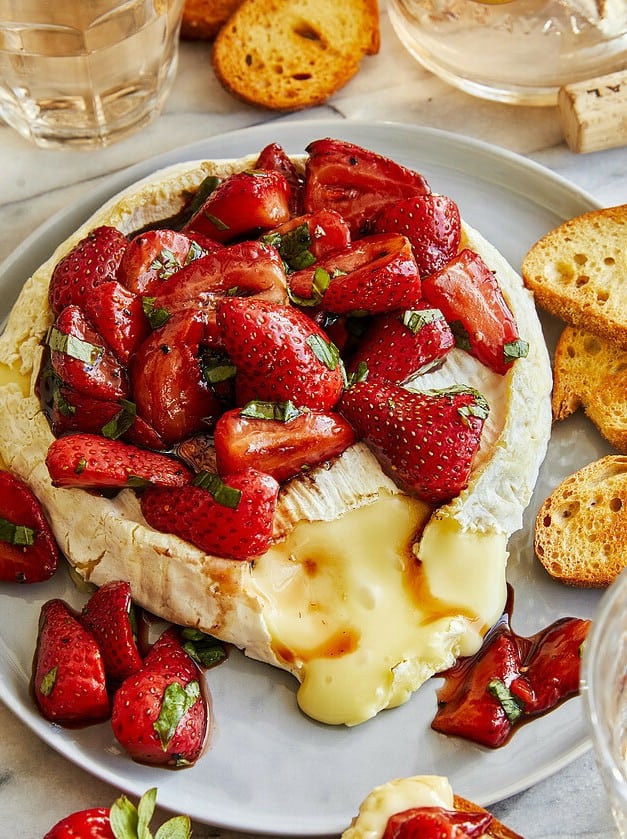 Strawberry Baked Brie