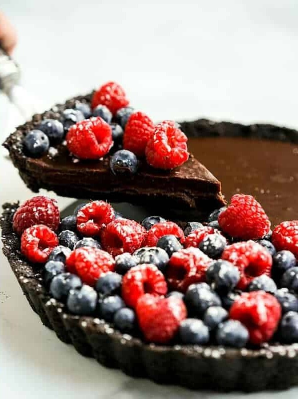 No-Bake Chocolate Tart