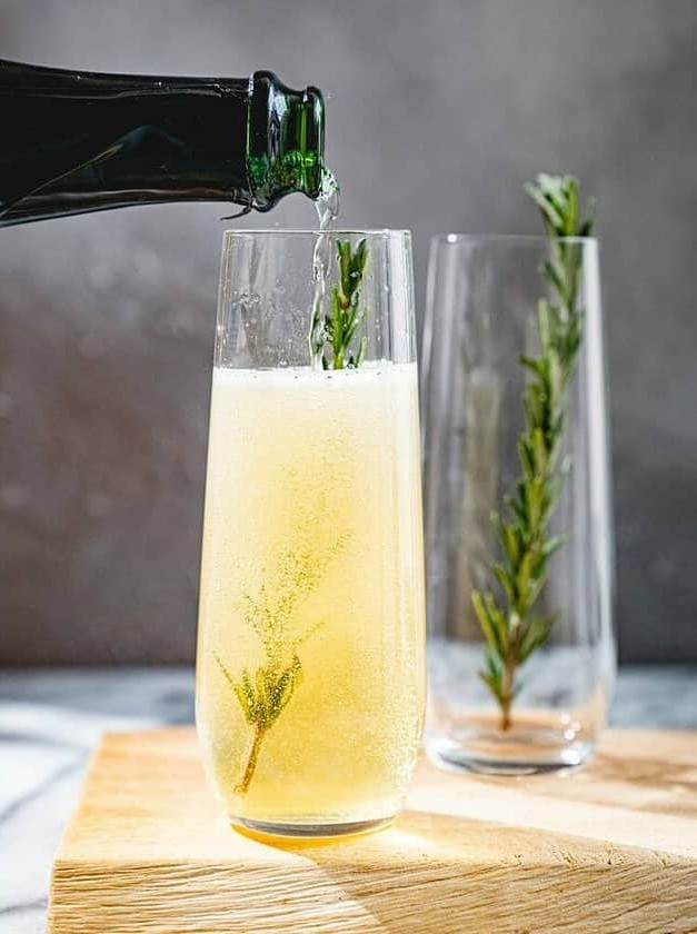 St Germain Champagne Cocktail