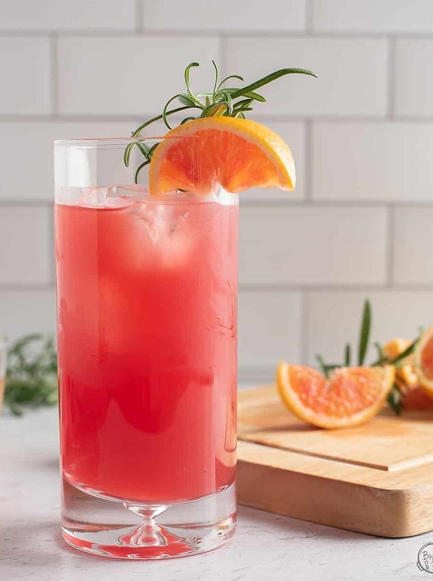 Blood Orange Bourbon Cocktail