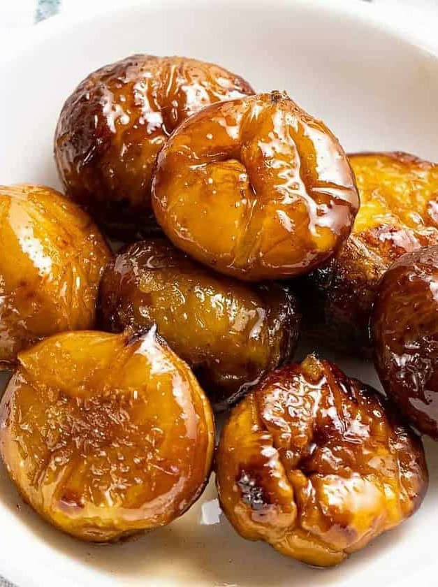 Quick Candied Chestnuts