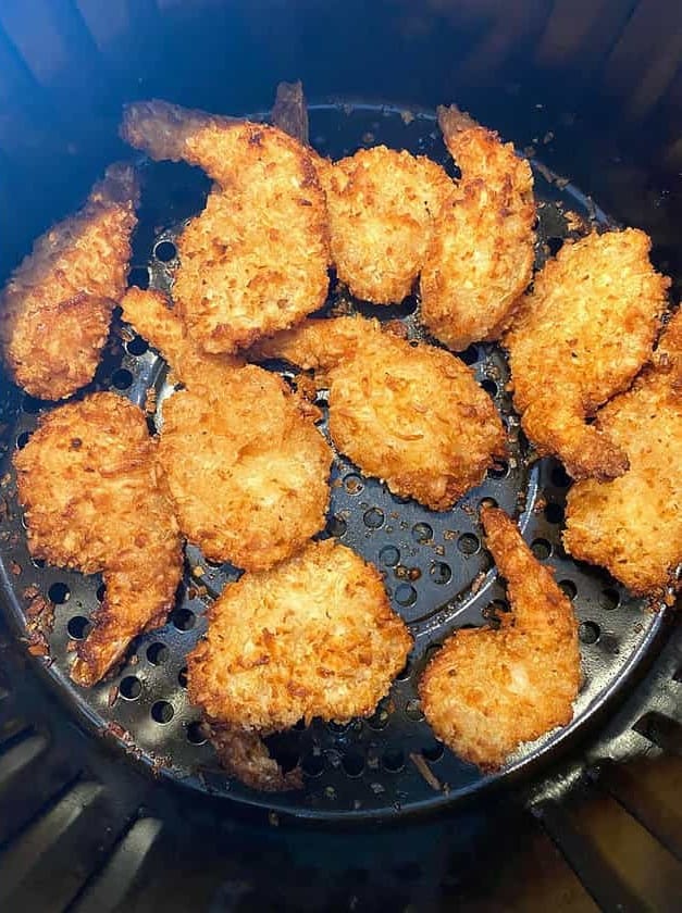 Air Fryer Frozen Coconut Shrimp