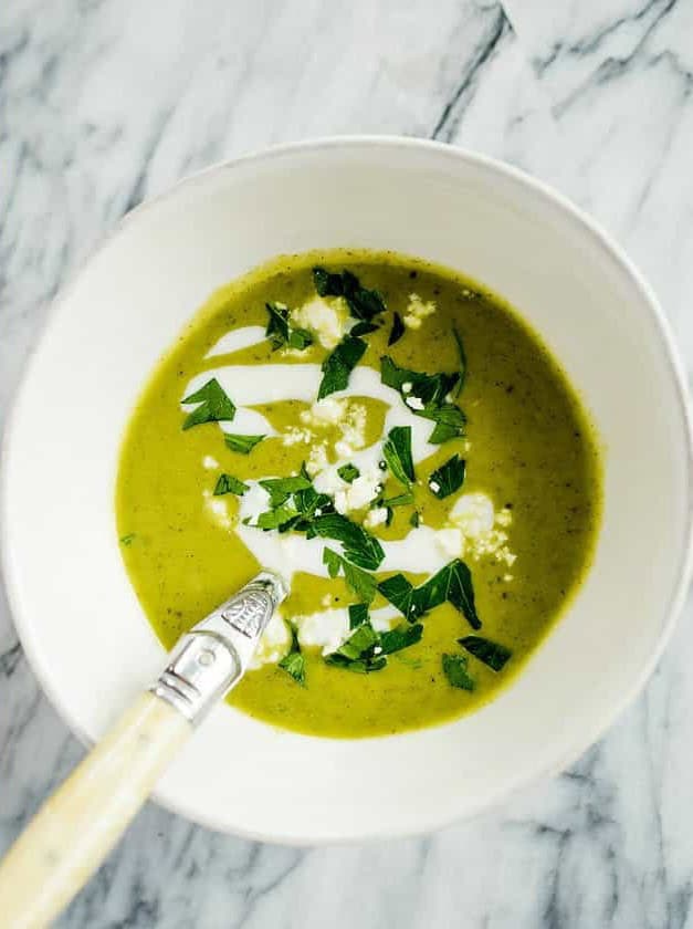 Cold Zucchini Soup