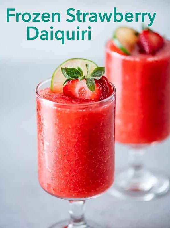 Frozen Strawberry Daiquiri