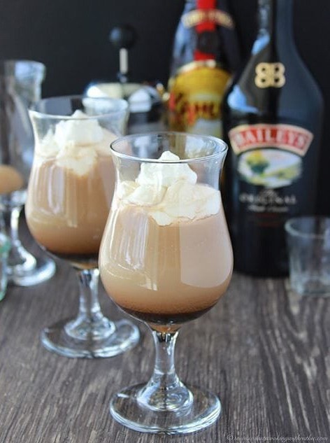 Irish Coffee With Baileys and Kahlua