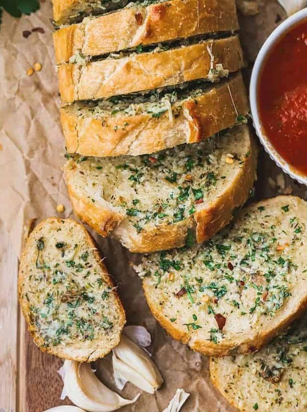 Sourdough Garlic Bread