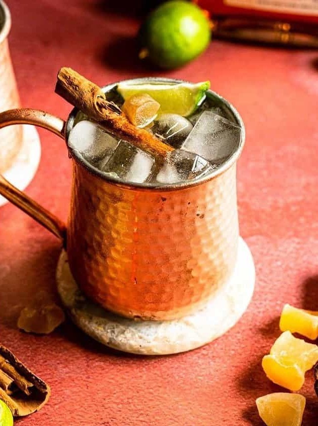 Kentucky Mule With Maple Ginger Syrup