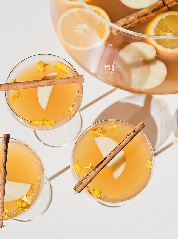 Spiked Cider Holiday Punch