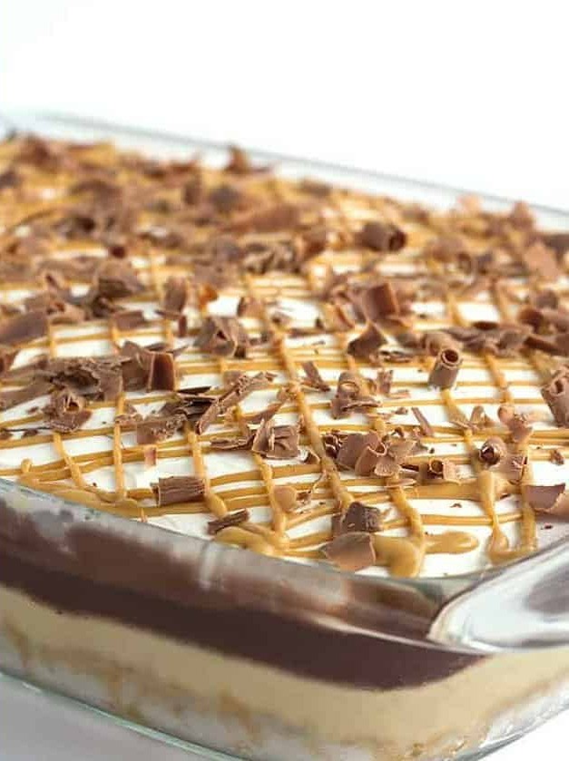 Chocolate Peanut Butter Layer Dessert