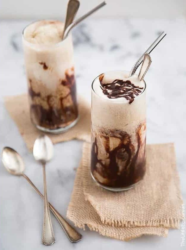 Boozy Whiskey Ice Cream Float