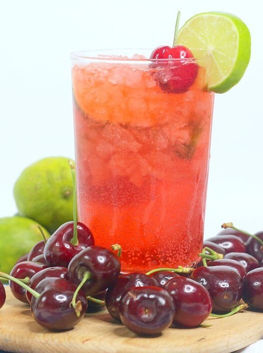 Cherry Limeade Cocktail