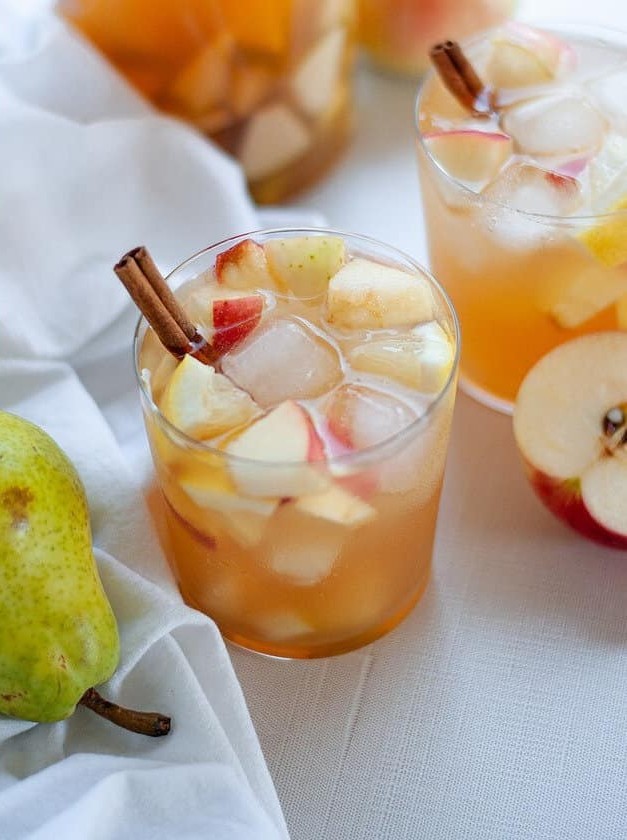 Fall White Sangria With Vodka