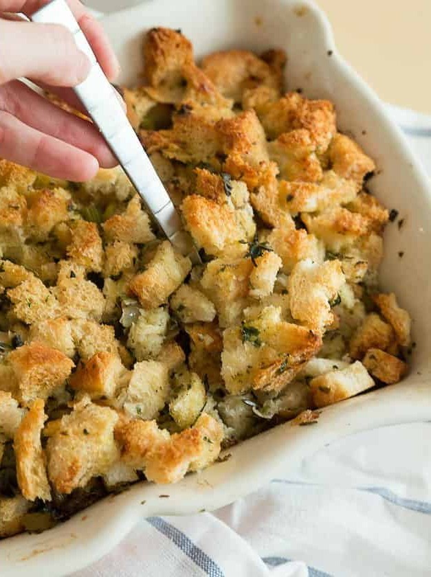 Make Ahead Thanksgiving Stuffing