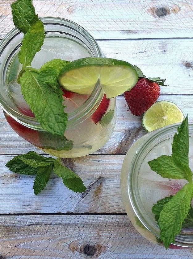 Refreshing Summer Vodka Mint Lemonade Cocktail