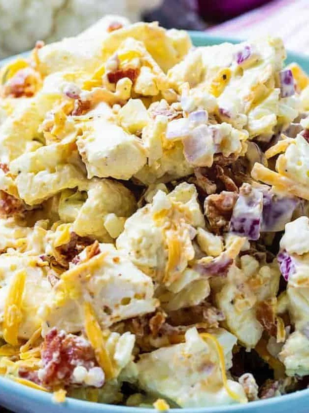 Bacon Cauliflower Salad