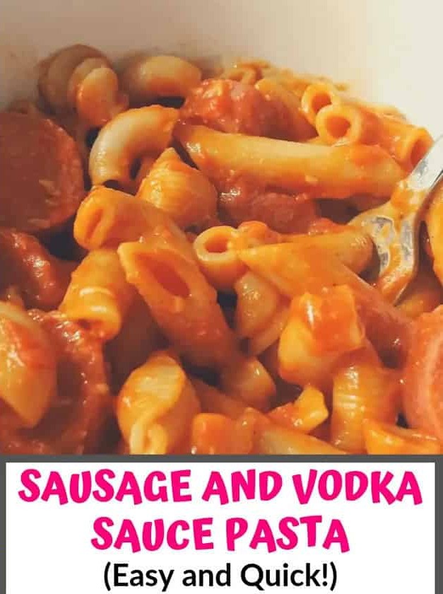 Double Jar Vodka Sauce Pasta