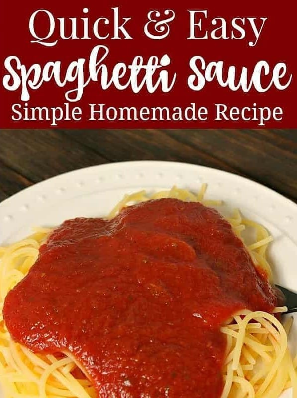 Spaghetti Sauce