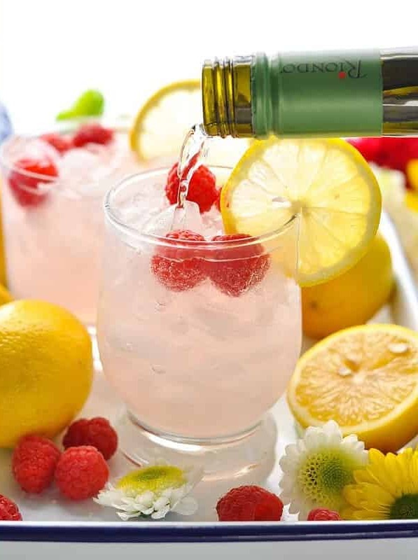 Pink Lemonade Italian Spritz Cocktail