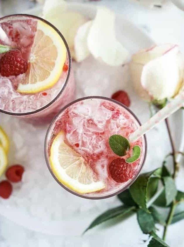 Raspberry Lemon + Herb Smash