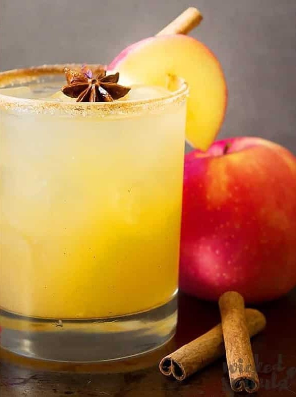 Fall Apple Cider Margarita