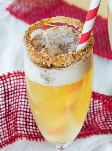 Sparkling Apple Cider Floats