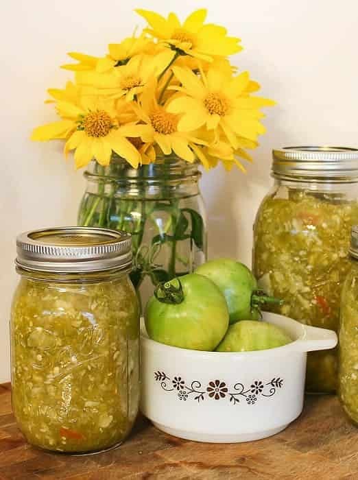 Green Tomato Chow Chow