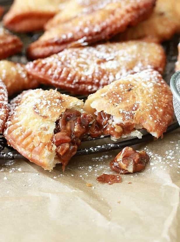 Deep Fried Pecan Pies