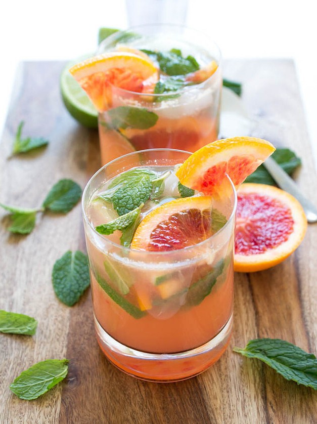 Blood Orange Mojito