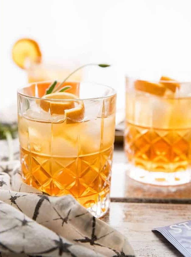 Earl Grey Lavender Bourbon Punch