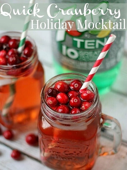 Cranberry Ginger Cocktail