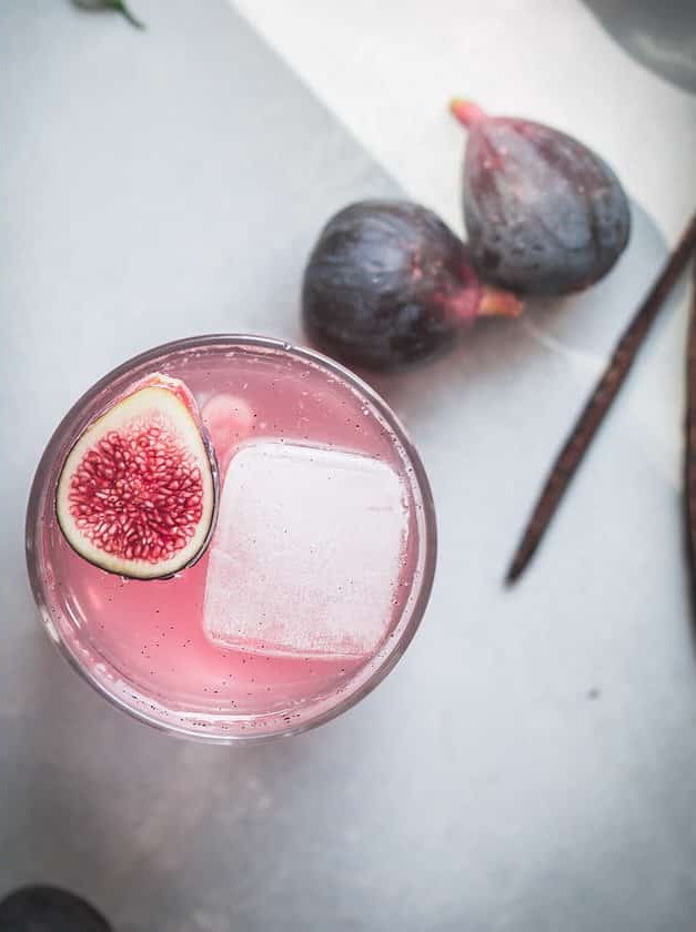 Vanilla Bean & Fig Cocktail