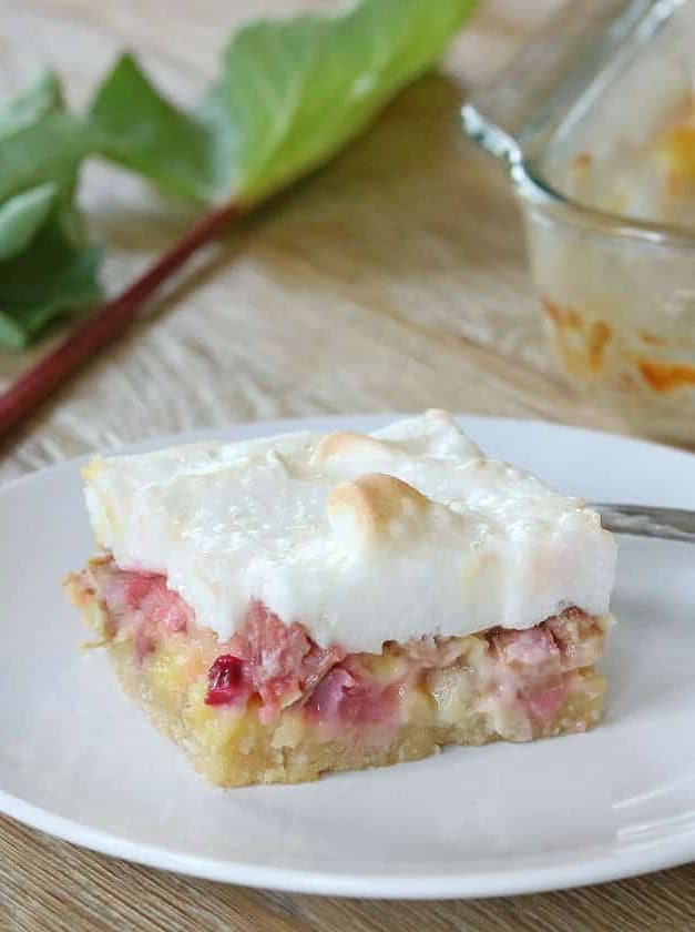 Rhubarb Torte