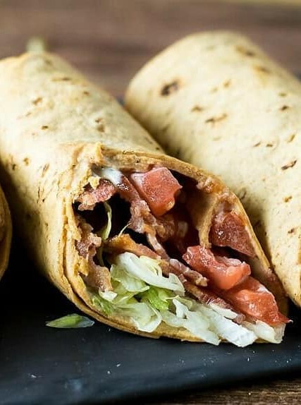 BLT Wraps with Secret Sauce