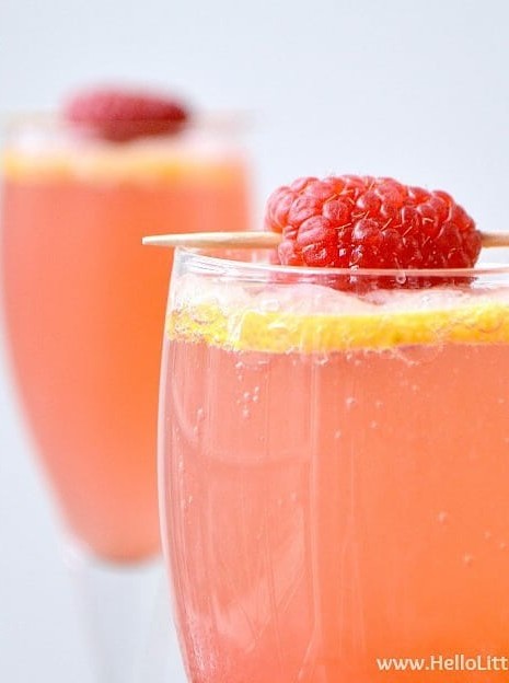 Raspberry French 75