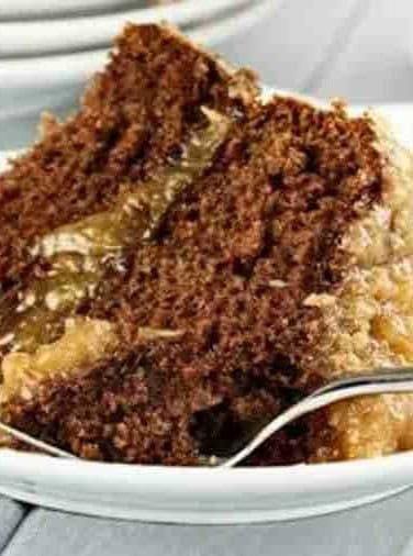 Kona Coffee German Chocolate Cake